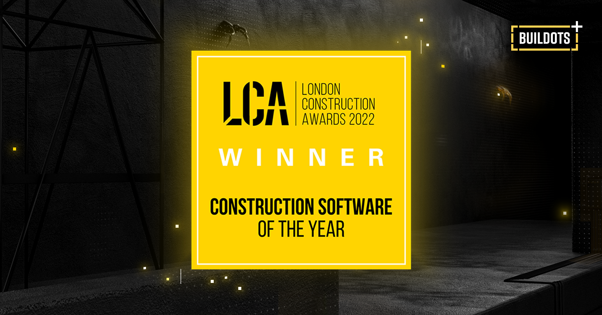 Buildots Wins at London Construction Awards 2022